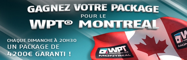 Qualifiez vous pour le WPT de Montréal sur PMU