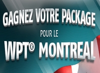 Chaque dimanche un package pour le WPT de Montréal mis en jeu sur PMU