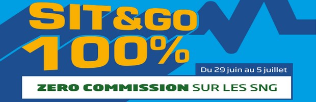 100% sit&go sur PMU