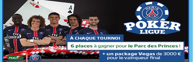 La Paris Poker Ligue 2015 2016 sur PMU