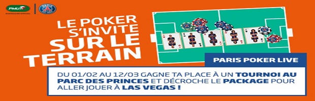 Paris Poker Live avec à PMU