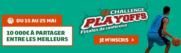 Les finales de conférence des Playoffs NBA sur PMU