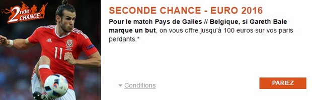 Pays de Galles-Belgique en 1/4 de l'Euro sur PMU.fr