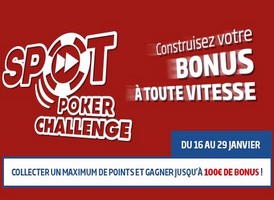 PMU Poker vous propose son Challenge Spot Poker