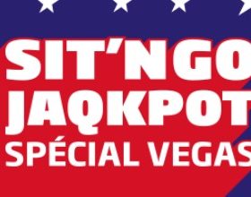 PMU Poker vous propose les SnG Jaqkpot Vegas en janvier 2018