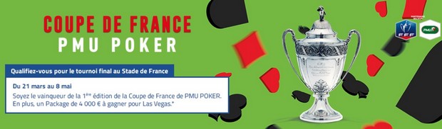 Le 8 mai 2018 se joue la finale de la Coupe de France de Poker avec PMU
