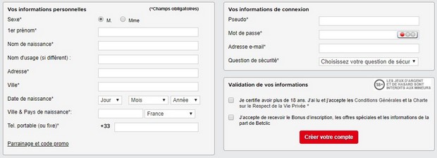 Betclic : ouvrir un compte