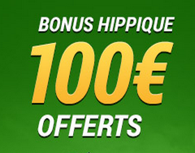 Bonus Turf de 100€ sur France Pari