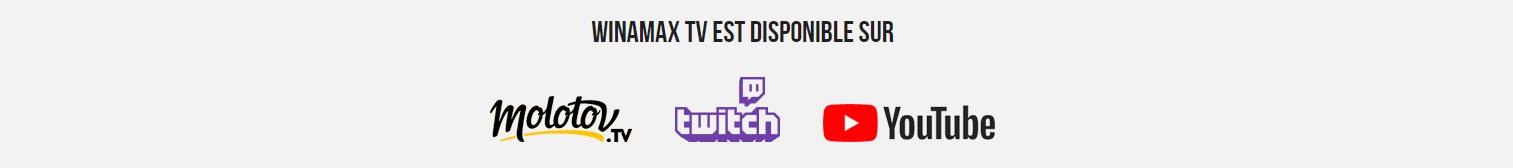 L'offre streaming de Winamax.fr